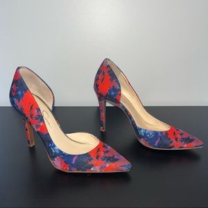 Floral Jessica Simpson Heels